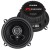 Renegade RX52 130 mm 4Ohm 160W współosiowe głośniki samochodowe z maskownicami do budżetowej modernizacji audio.