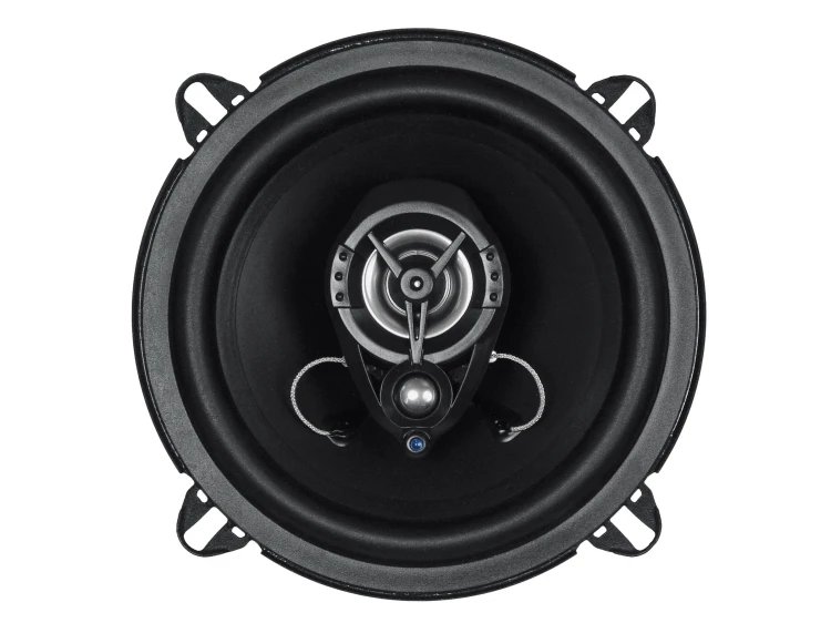 Renegade RX52 130 mm 4Ohm 160W współosiowe głośniki samochodowe z maskownicami do budżetowej modernizacji audio.