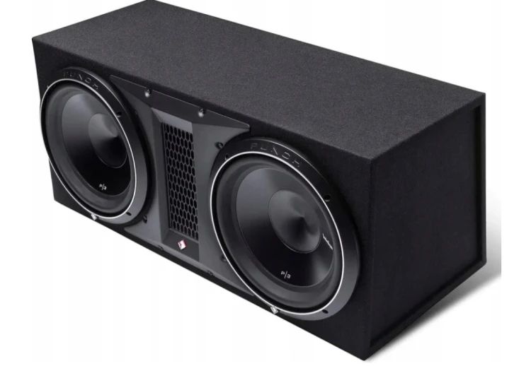 Rockford Fosgate Punch P3 2x12” z R2-1200X1 to zestaw subwooferowy 1200W RMS SPL car audio w obudowie bass reflex zapewniający bardzo mocny, głęboki i kontrolowany bas do systemów high power.