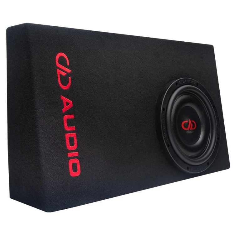 DD Audio LE-SL600T to kompaktowa skrzynia basowa Slim z subwooferem SL600, zapewniająca mocny i precyzyjny bas przy minimalnym wykorzystaniu przestrzeni w samochodzie.