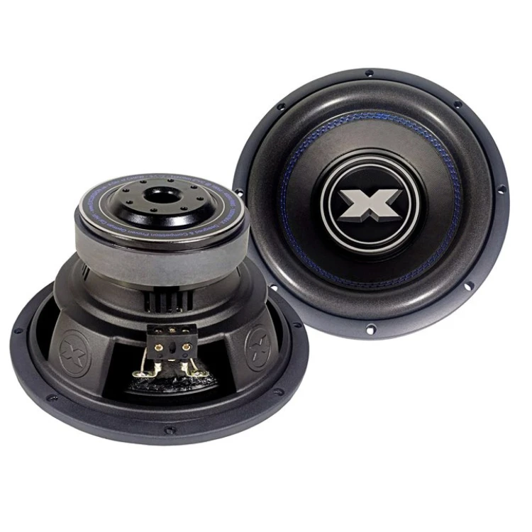 Excursion SX.v2-10S4 z Crunch GPX800.2 to zestaw car audio 25 cm, zapewniający mocny i kontrolowany bas w samochodzie.