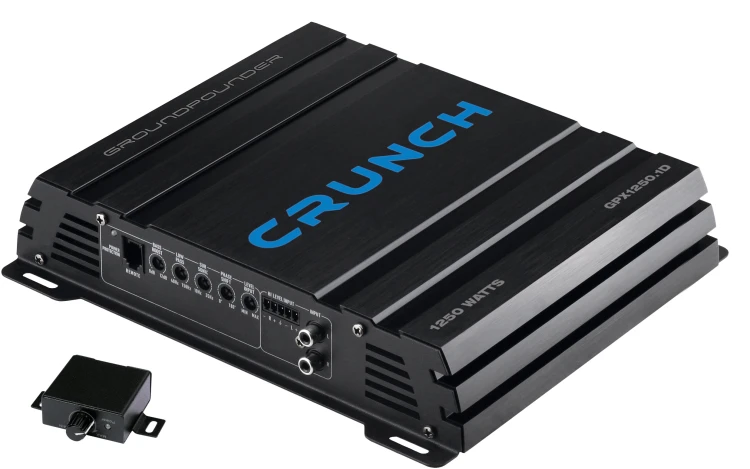 Excursion SXR.v2-12D2 z Crunch GPX1250.1D to zestaw subwooferowy 12 cali 600W RMS SQ/SPL do car audio, oferujący mocny, głęboki i kontrolowany bas w obudowie sealed lub bass reflex.